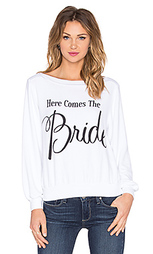 Пуловер here comes the bride - Wildfox Couture