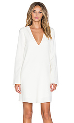 Мини платье crepe v-neck - NICHOLAS