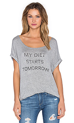 Футболка my diet starts tomorrow - DAYDREAMER