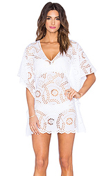 Кружевное платье в восточном стиле с v-образным вырезом - Vix Swimwear