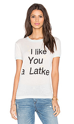 Футболка i like you a latke - Wildfox Couture