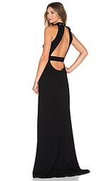 Платье с вырезом сзади - Halston Heritage