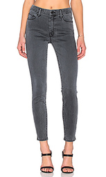 Узкие джинсы looker high waist ankle zip - MOTHER