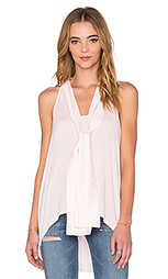 Топ sleeveless halter with ties - Michael Stars