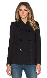 Двубортное пальто - Red Valentino