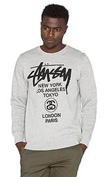 Пуловер world tour - Stussy