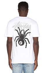 Футболка 8 ball spider - Stussy