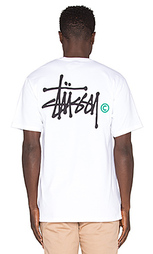 Футболка basic logo - Stussy