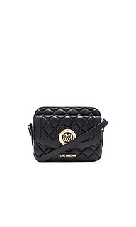 Сумка через плечо quilted - Love Moschino