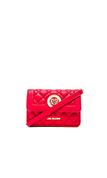 Сумка через плечо quilted - Love Moschino