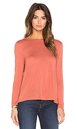 Топ bracelet sleeve crew neck - Enza Costa