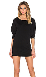 Мини платье cashmere terry boatneck dolman - Bobi