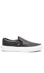 Кроссовки слипоны embossed weave - Vans