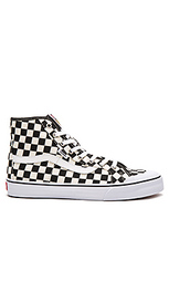 Кроссовки black ball hi sf checkerboard - Vans