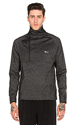 На молнии mock neck zip - Brandblack