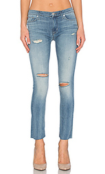 Укороченные облегающие джинсы средней посадки shine - Hudson Jeans