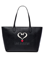 Сумка тоут heart - Love Moschino