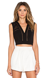 Майка deep v - BCBGMAXAZRIA