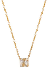Ожерелье pave square - Sachi