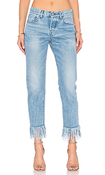 Укороченные джинсы straight fringe - 3x1