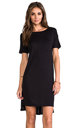 Платье-мини с овальным вырезом - T by Alexander Wang