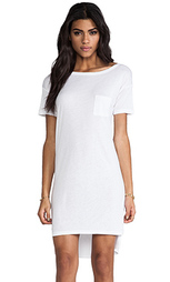 Платье-мини classic с овальным вырезом - T by Alexander Wang