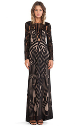 Макси платье veria - BCBGMAXAZRIA