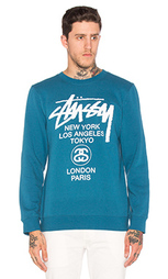 Футболка world tour - Stussy