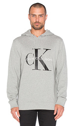 Худи с логотипом длинный рукав - Calvin Klein