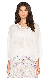 Топ chiffon lace - Rebecca Taylor