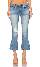 Укороченные расклешенные джинсы distressed - BLANKNYC