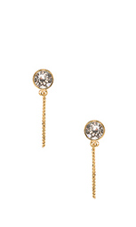 Серьги sparkle chain stud - Marc Jacobs