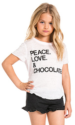 Футболка peace.love.&amp; chocolate - Chaser