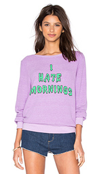Футболка i hate morning - Wildfox Couture