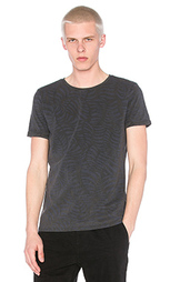 Футболка round neck tee with special roll up sleeves - Scotch &amp; Soda