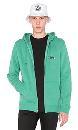 На молнии basic logo - Stussy