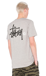Футболка basic logo - Stussy