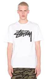 Футболка label stock - Stussy