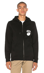 Худи с молнией 8 ball - Stussy