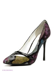 Черные Туфли Moda Donna