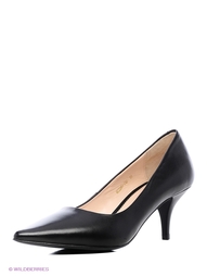 Черные Туфли Moda Donna