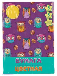 Цветная бумага Канц-Эксмо