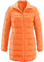 Удлиненная стеганая куртка (зеленый океан) Bonprix