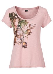 Футболка (цвет белой шерсти с рисунком) Bonprix