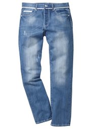 Джинсы Regular Fit Straight, длина (в дюймах) 34 (нежно-голубой выбеленный деним) Bonprix