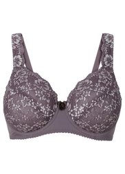 Бюстгальтер, чашка D (серо-коричневый/экрю) Bonprix