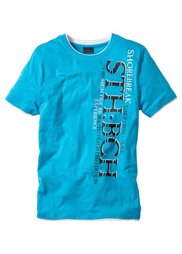 Футболка Slim Fit (оливковый) Bonprix