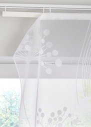Японская штора Мелисса (1 шт.), Шина с лентой велкро (белый) Bonprix