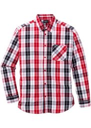 Клетчатая рубашка Regular Fit с длинным рукавом (бирюзовый/темно-синий/белый в ) Bonprix