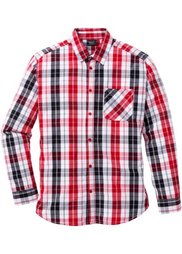 Клетчатая рубашка Regular Fit с длинным рукавом (бирюзовый/темно-синий/белый в ) Bonprix